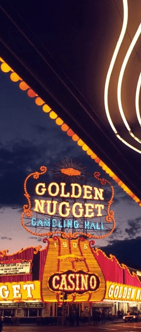 advert for a casino